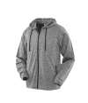 SR277M S277M Spiro Hooded T-Shirt Jacket Marl Grey colour image